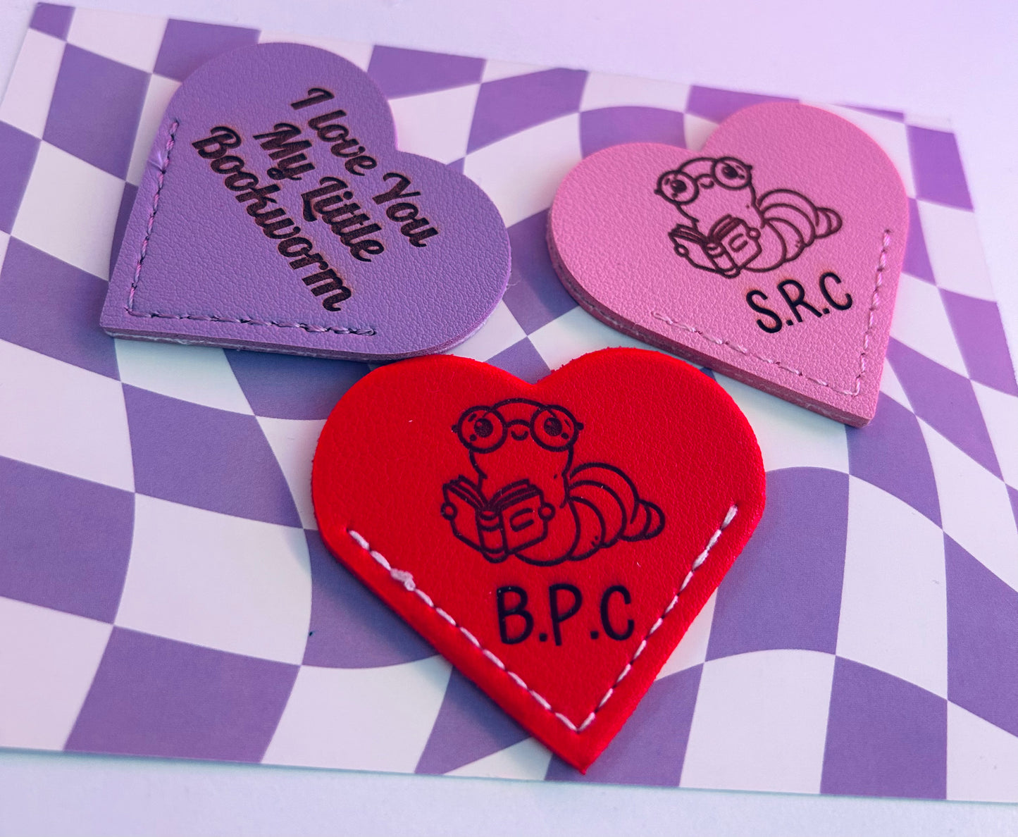 I love you corner bookmark