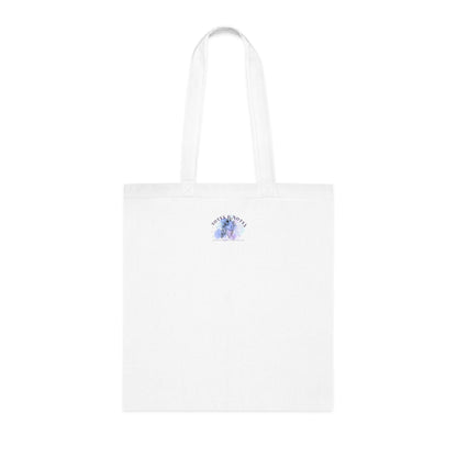 Funny quote cotton tote bag with "everything sucks" print, eco-friendly and reusable for alternative fashion.