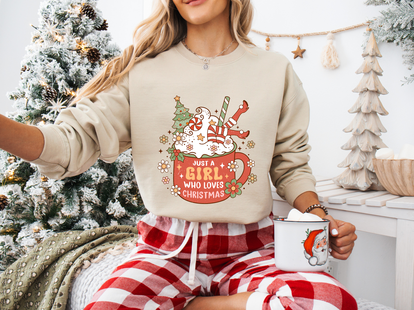 Christmas Cheer Unisex Sweatshirt, Funny Holiday Jumper for Xmas Party, Cozy Crewneck Winter Sweater, Festive Apparel Gift, Comfy Christmas