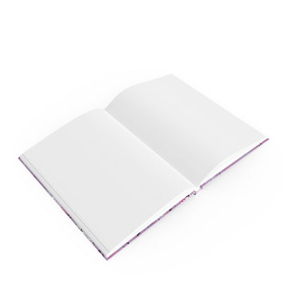 A5 hardcover notebook with vibrant colors, whimsical design, and 128 lined pages.