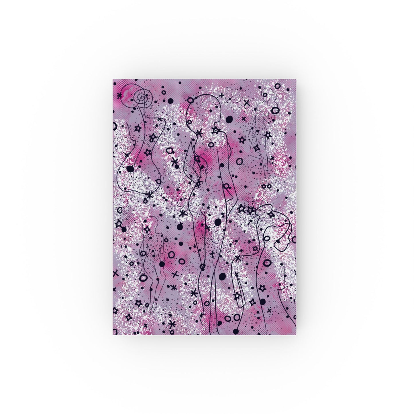 Whimsical Journal, Cute Elegant Design, Vibrant Colors, Eye-Catching Diary, Gift for Writers, Lined Notebook, Writing Journal, Hardcover