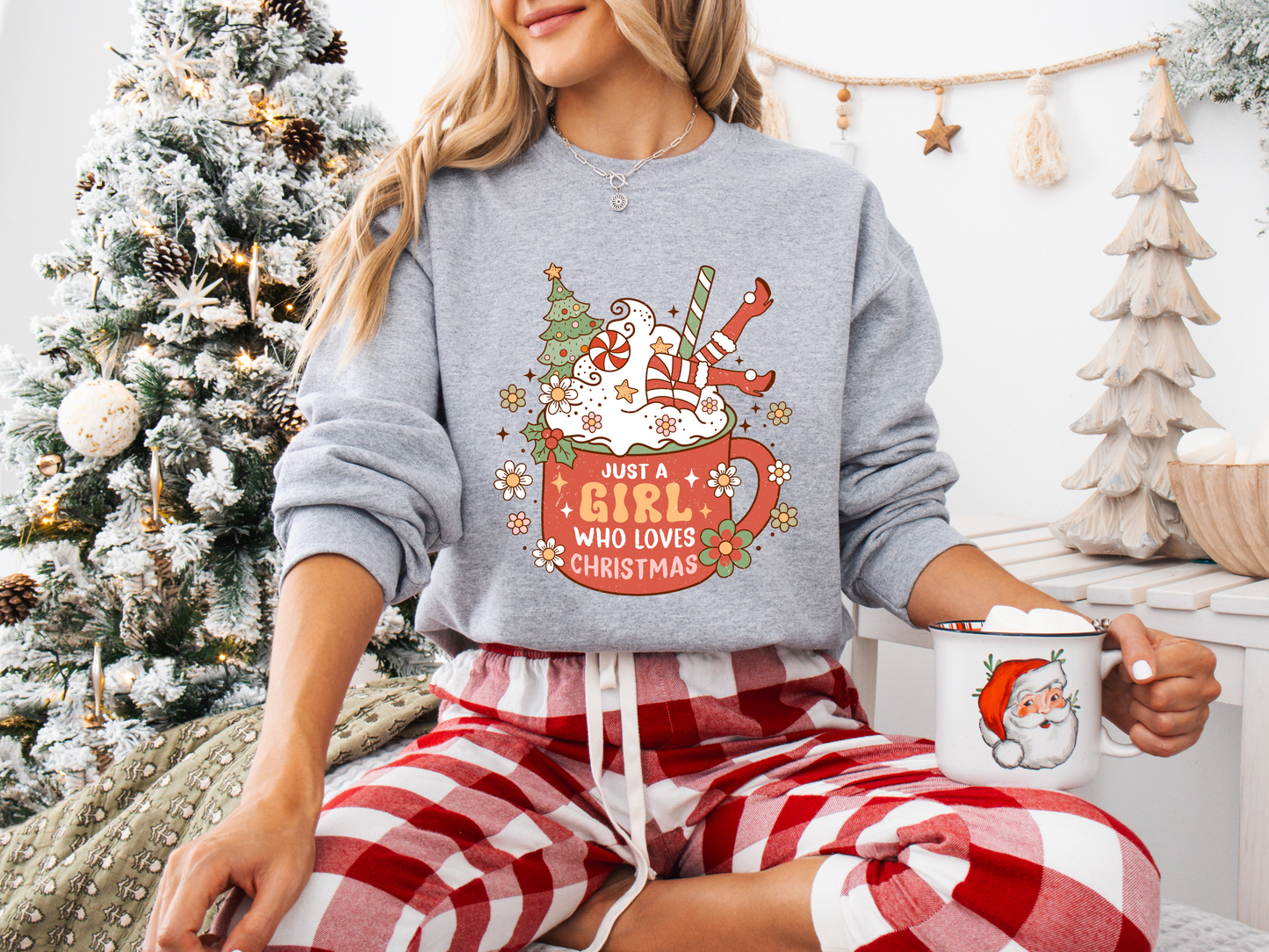 Christmas Cheer Unisex Sweatshirt, Funny Holiday Jumper for Xmas Party, Cozy Crewneck Winter Sweater, Festive Apparel Gift, Comfy Christmas