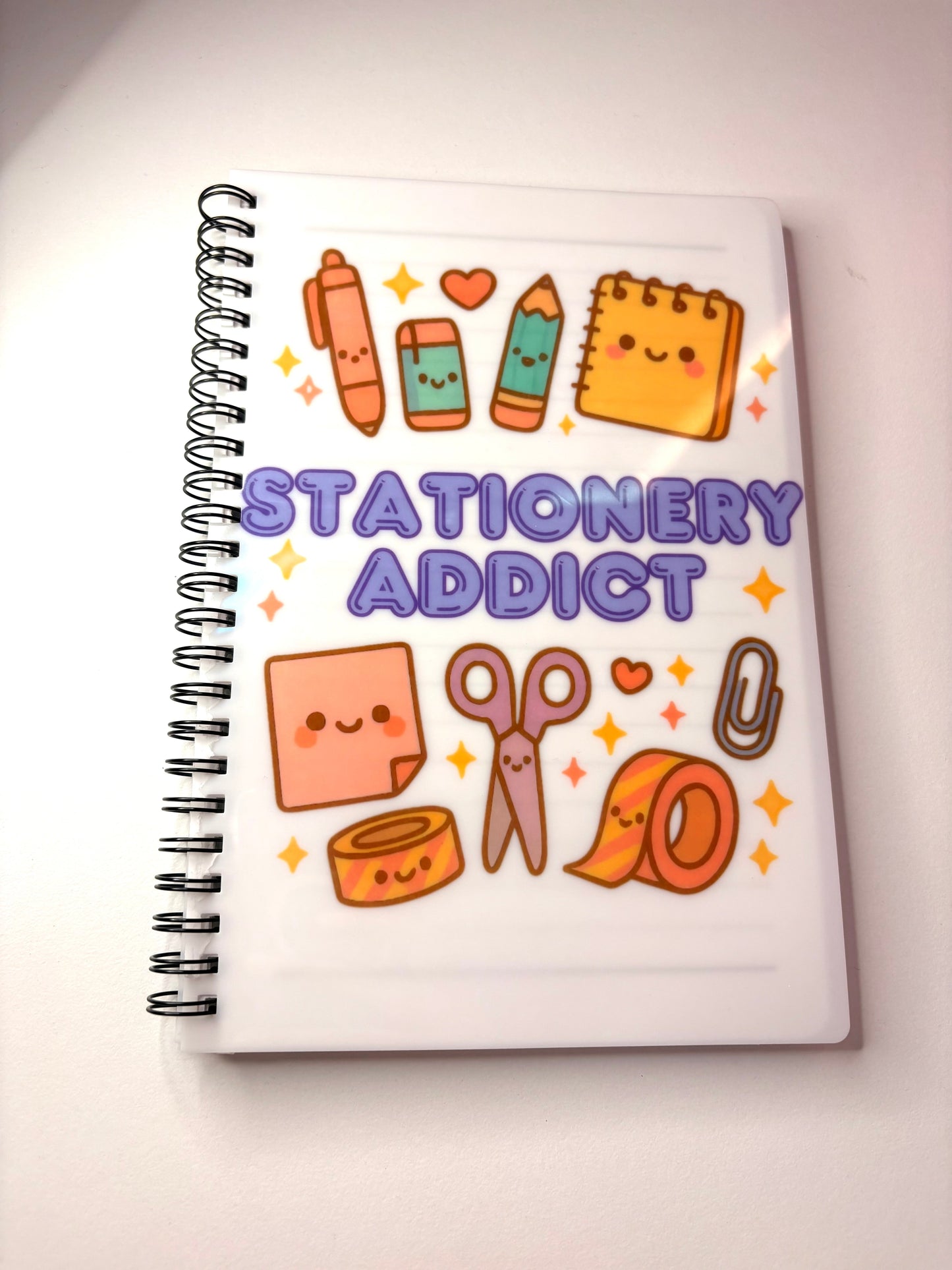 Tote bag Notebook Stationery Set with kawaii-themed design and A5 notebook bundle