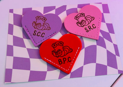 I love you corner bookmark