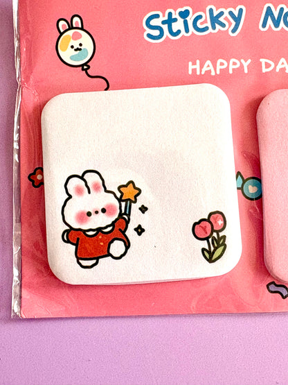Kawaii Mini Sticky Notes – Set of 2