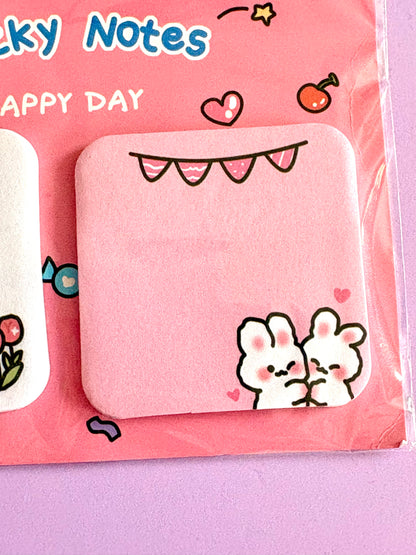 Kawaii Mini Sticky Notes – Set of 2