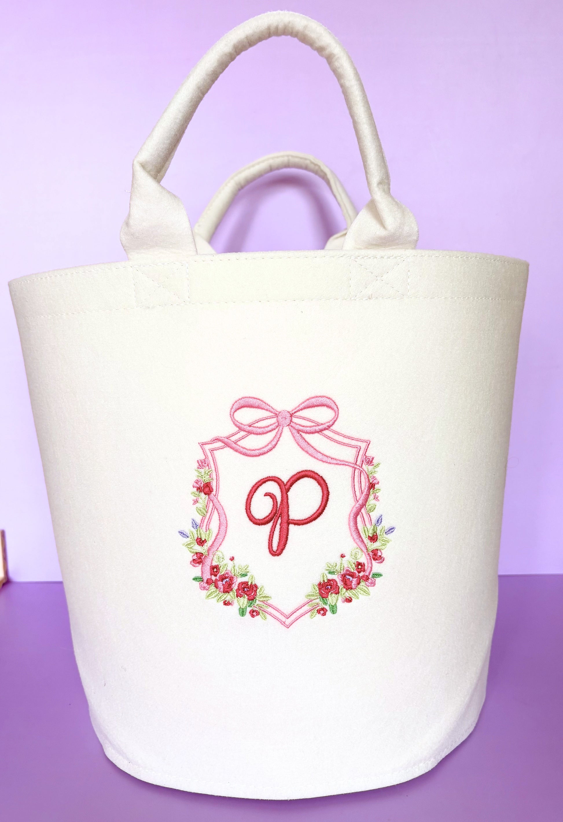 Personalised baby bundle gift set with nursery storage trug, soft minky blanket, and rattling comforter for baby shower gifts