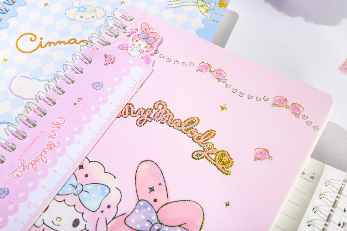 Sanrio My Melody Notebook A5 With Detachable Ruler