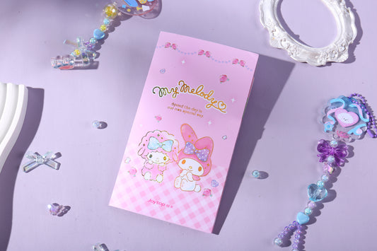 Sanrio My Melody Sticker Set, Washi Paper,Holographic, Transparent, stickers, kawaii, cute, Sanrio