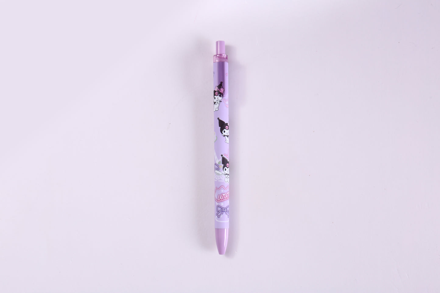 Sanrio Kuromi Pen Set 0.5mm Nib Black Ink, 5Pcs per pack