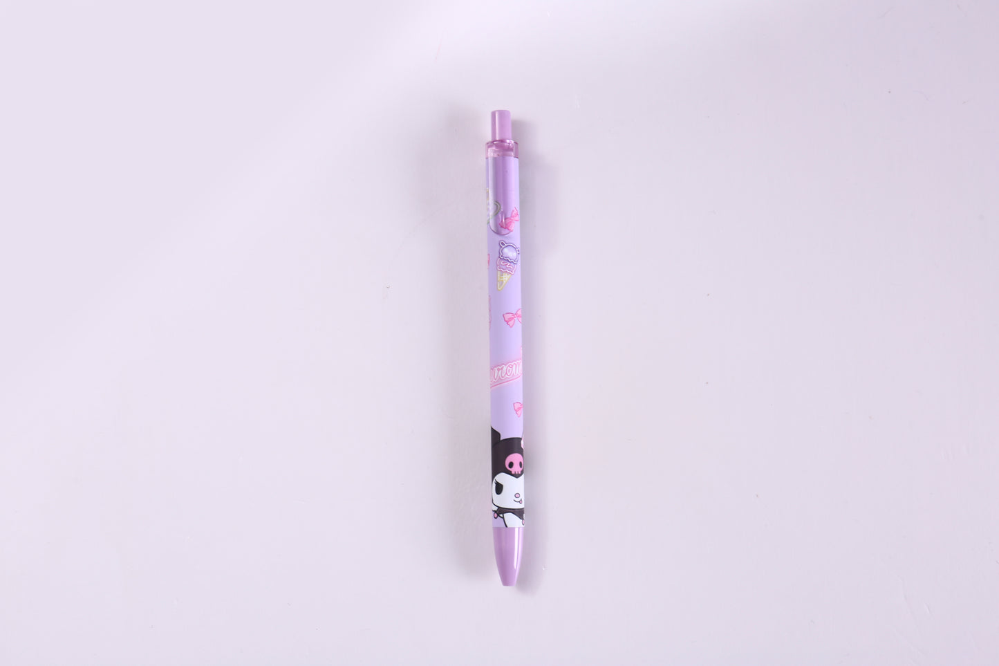 Sanrio Kuromi Pen Set 0.5mm Nib Black Ink, 5Pcs per pack