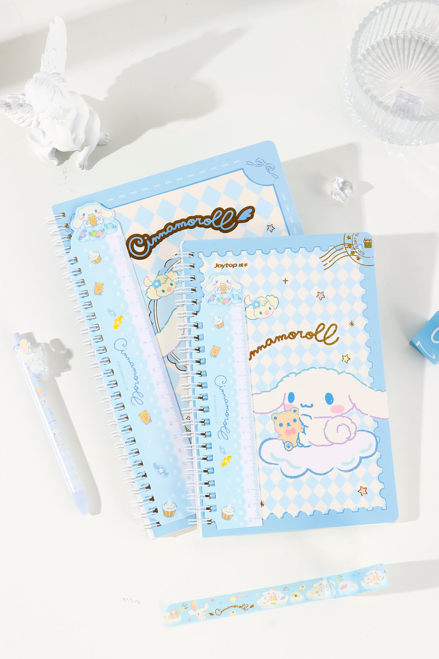 Sanrio Cinnamoroll A5 Notebook With Detachable Ruler