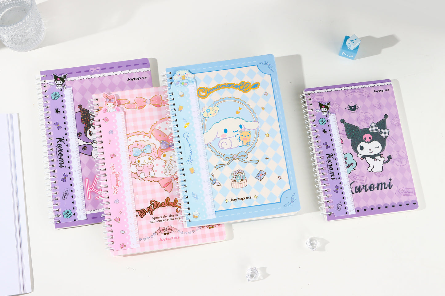 Sanrio Cinnamoroll A5 Notebook With Detachable Ruler