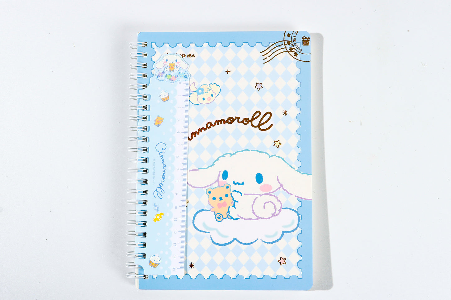 Sanrio Cinnamoroll A5 Notebook With Detachable Ruler