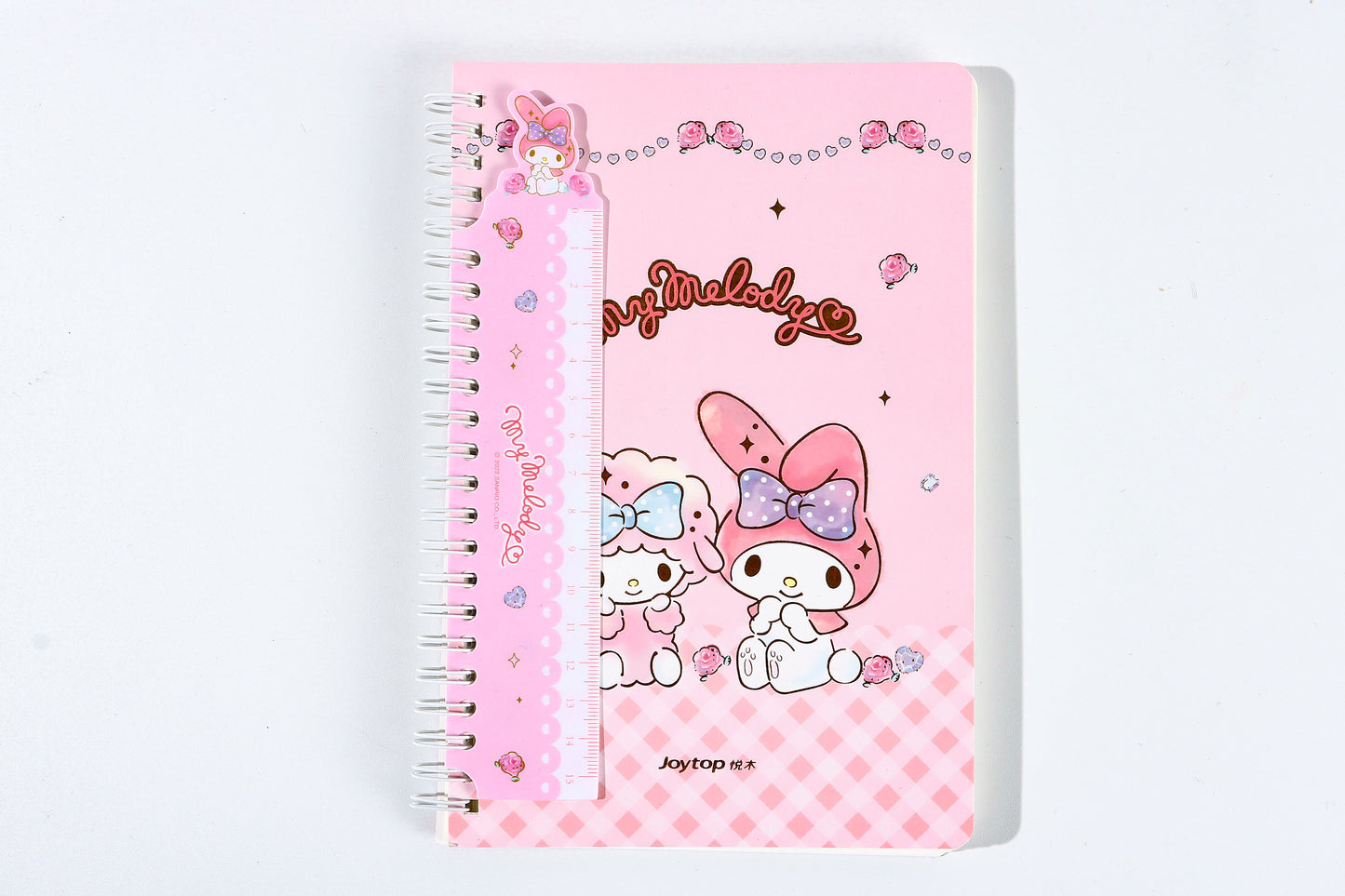 Sanrio My Melody Notebook A5 With Detachable Ruler