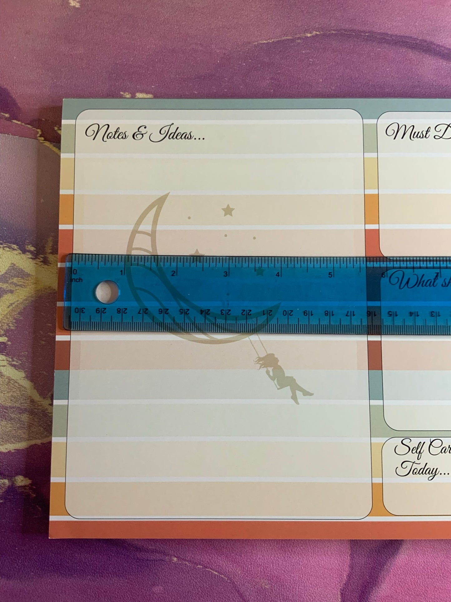 To the Moon & Back A4 desk Planner